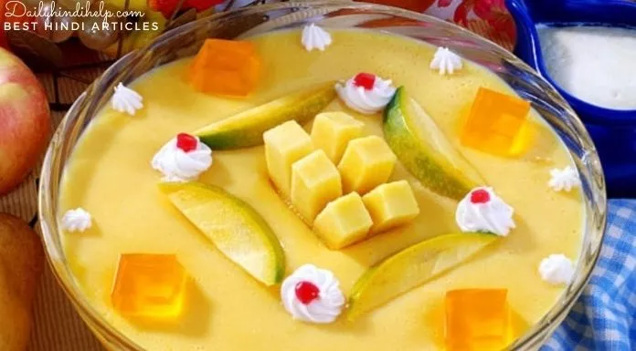 fruit custard recipe in hindi